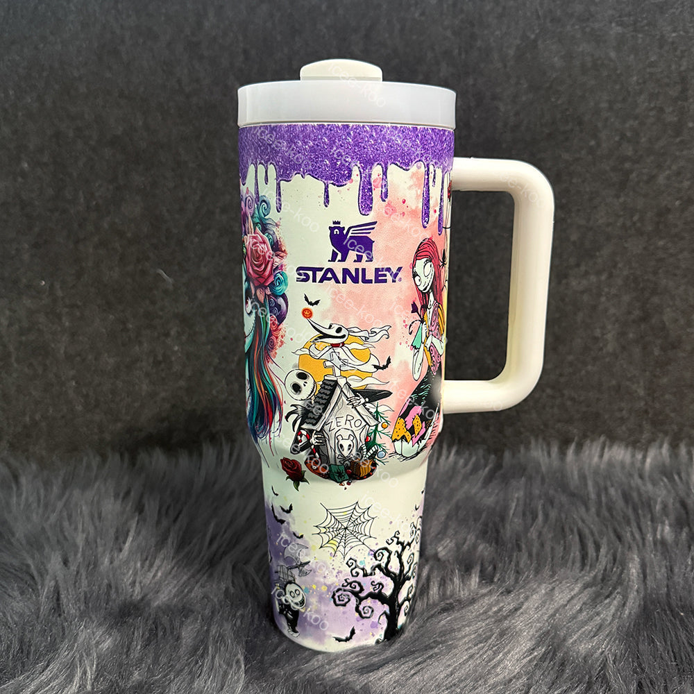 Sally x Jack Skellington 40oz Tumbler