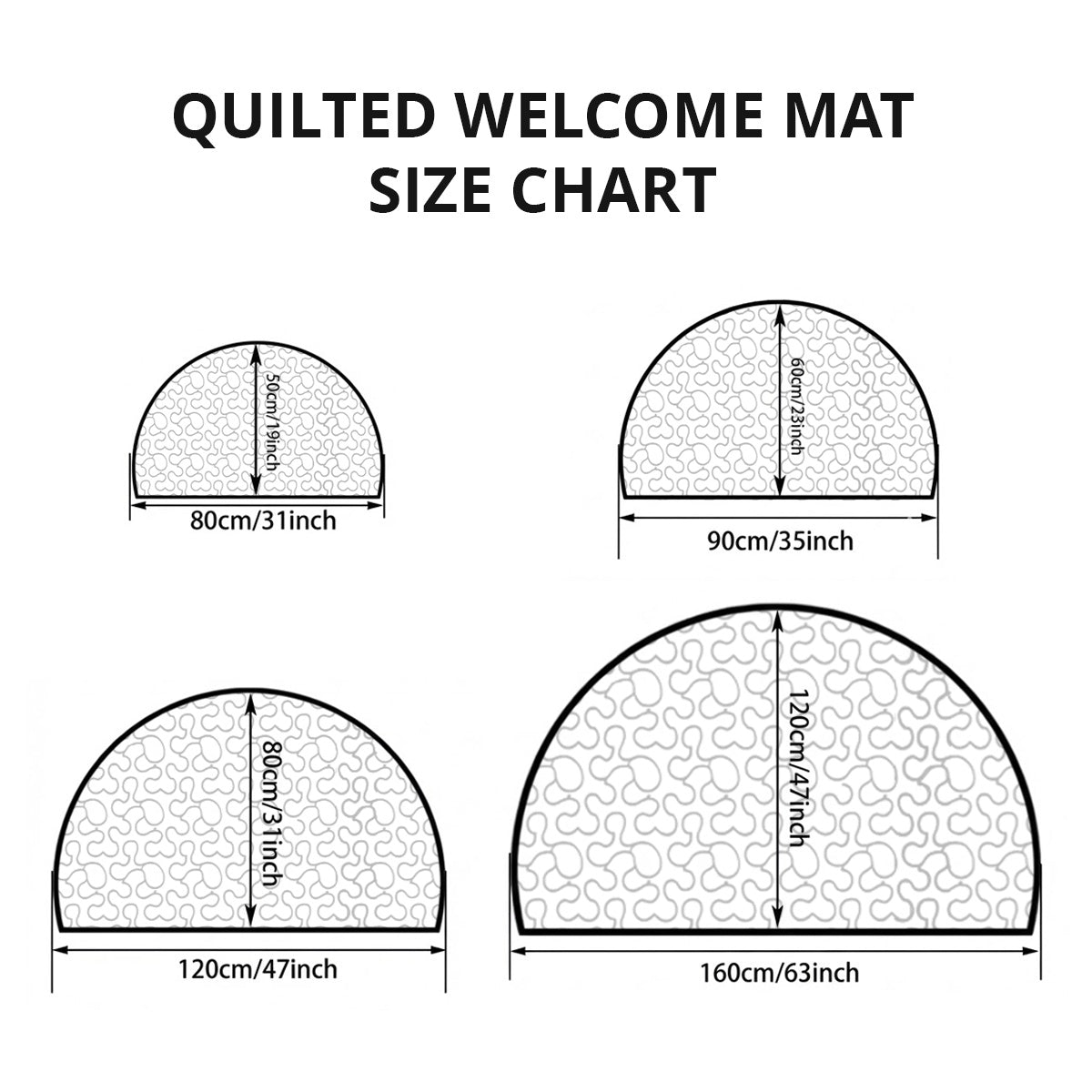 Irish Heritage Quilted Welcome Mat GFTOQA1975