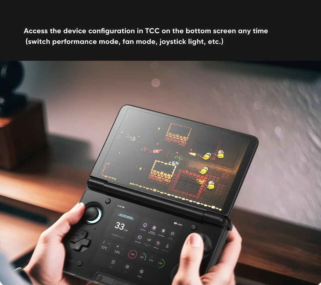 6 AMOLED Dual Screen Gaming Handheld