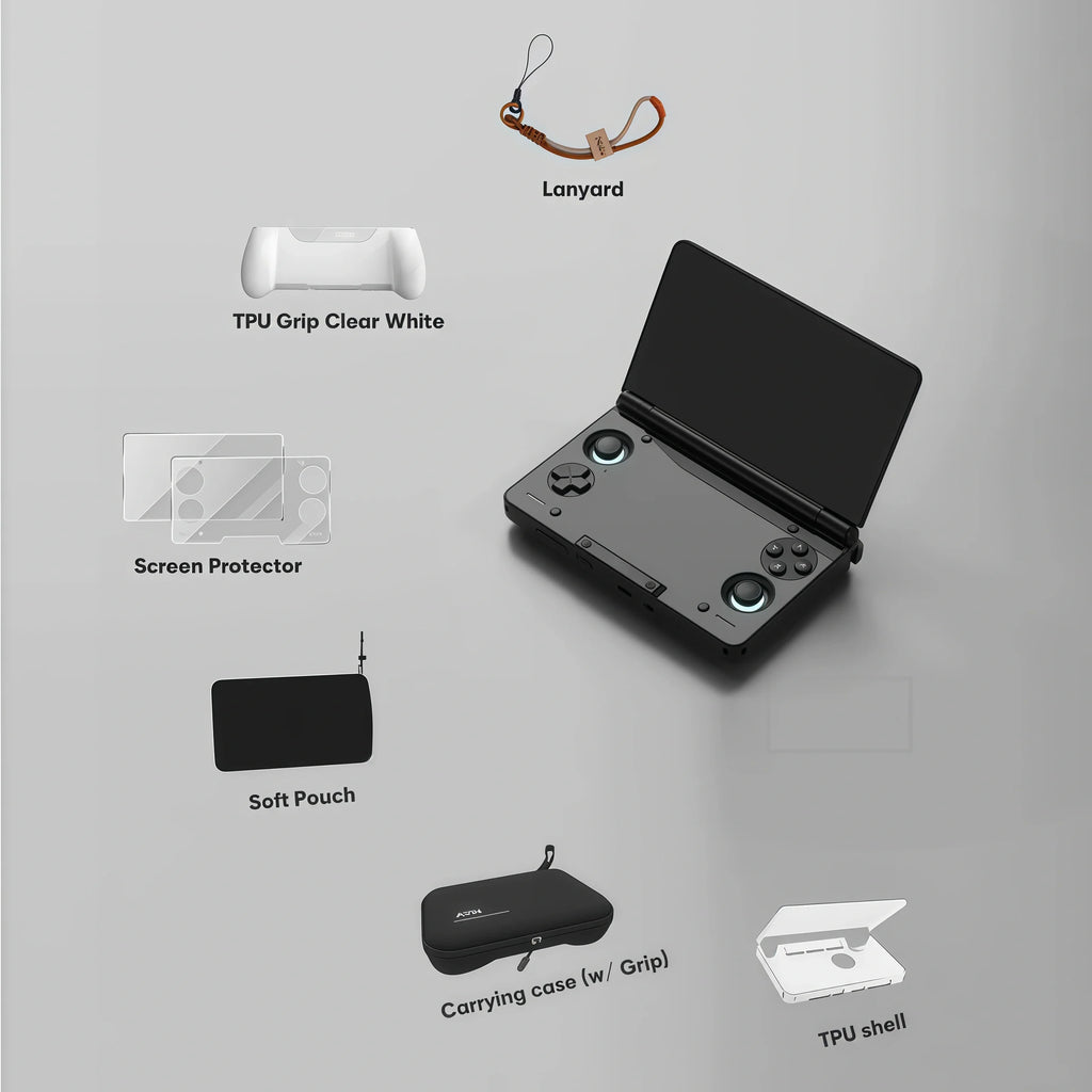 6 AMOLED Dual Screen Gaming Handheld