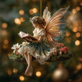 Star Flit Christmas Mica Ornament GFSPTG128