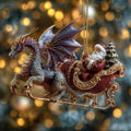 Mystic Dragon Christmas Mica Ornament GFSPTG71