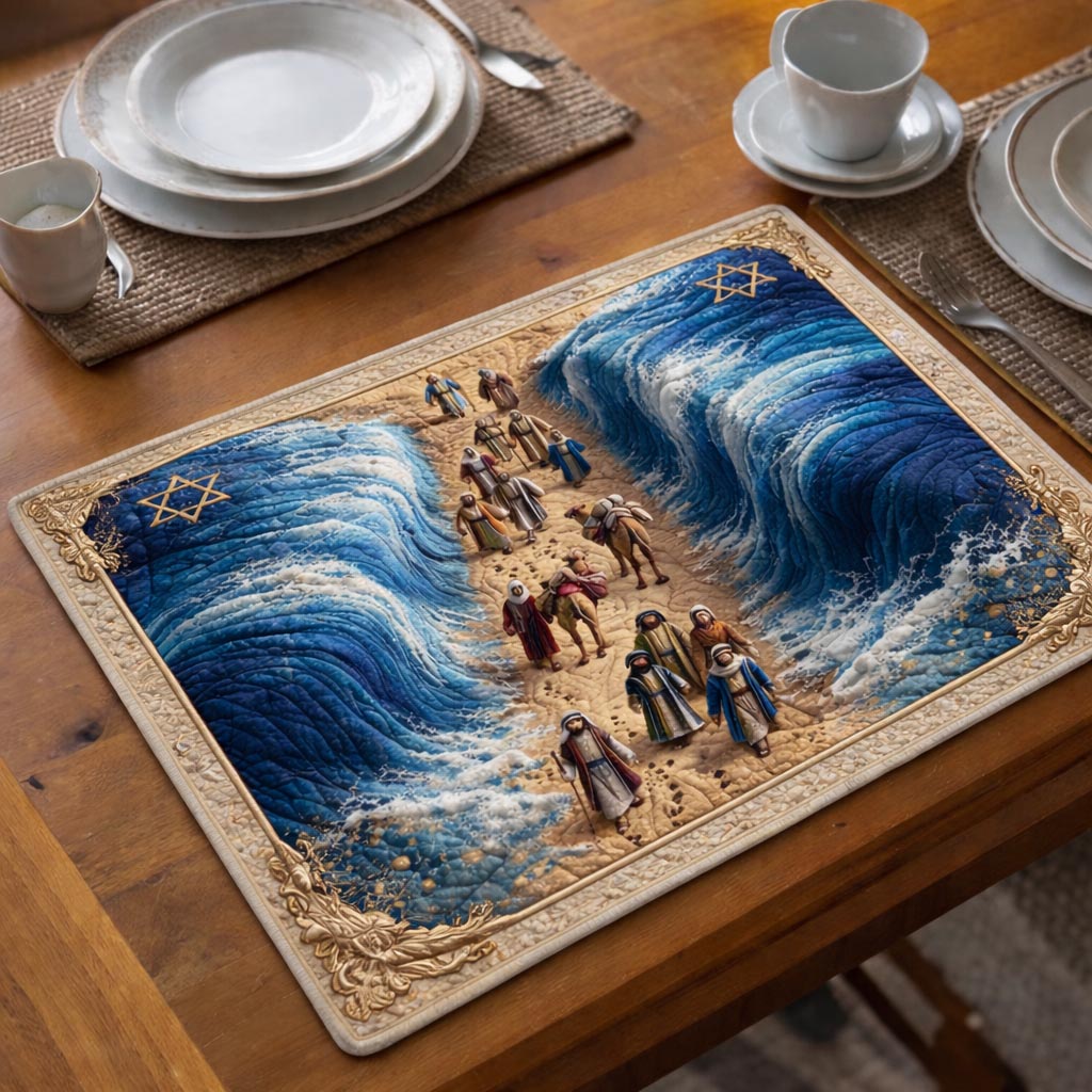Passover Table Quilted Placemat GFTOMA10496