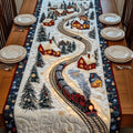 Winter Railway Quilted Table Runner GFTOQM1003