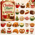 CHRISTMAS KICKOFF 50% OFF - Christmas Advent Calendar 2026 - 24-Day Festive Countdown, Acrylic Charms Blind Box -Gifts for dessert lovers AC0NT226
