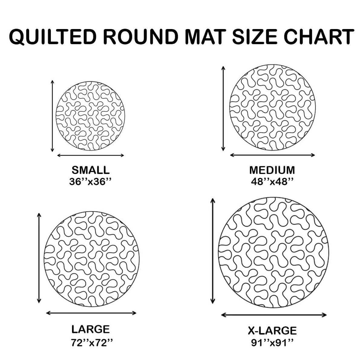 Jolly Workshop Quilted Round Mat GFTOTP13788